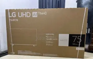 Lg Tv Inch 75 Ur78/80 Smart