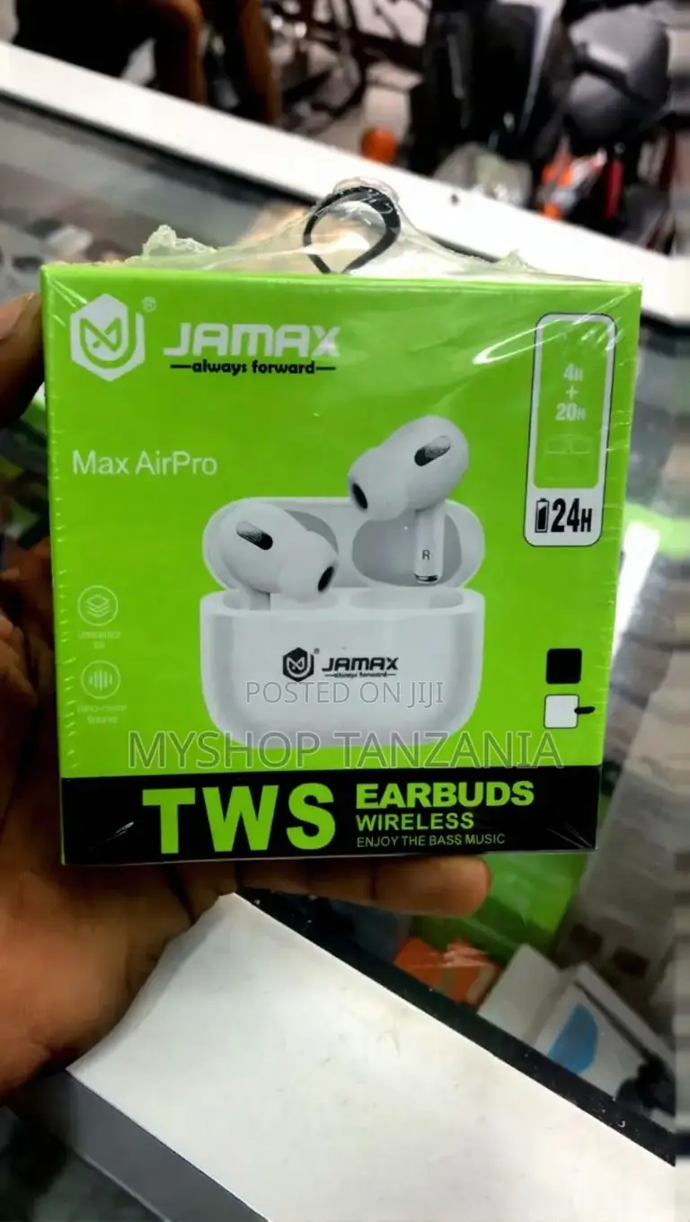 New Jamax Max Airpro TWS (True Wireless Stereo) Earbuds