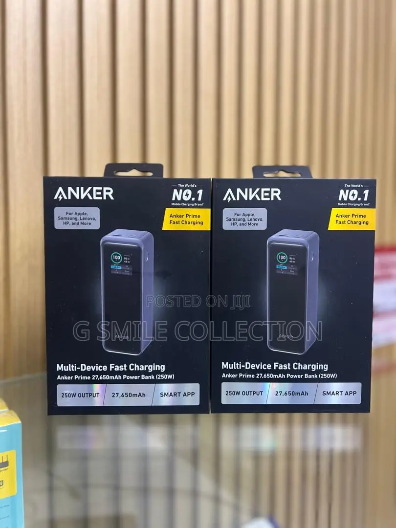 Anker Prime 27,650mah Power Bank (250w)