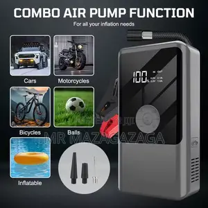 3 in 1-Emergency Portable Car Jumpstater Air Compressor