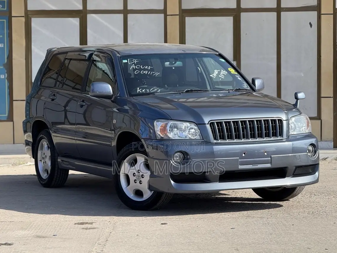 Toyota Kluger 2006 Gray
