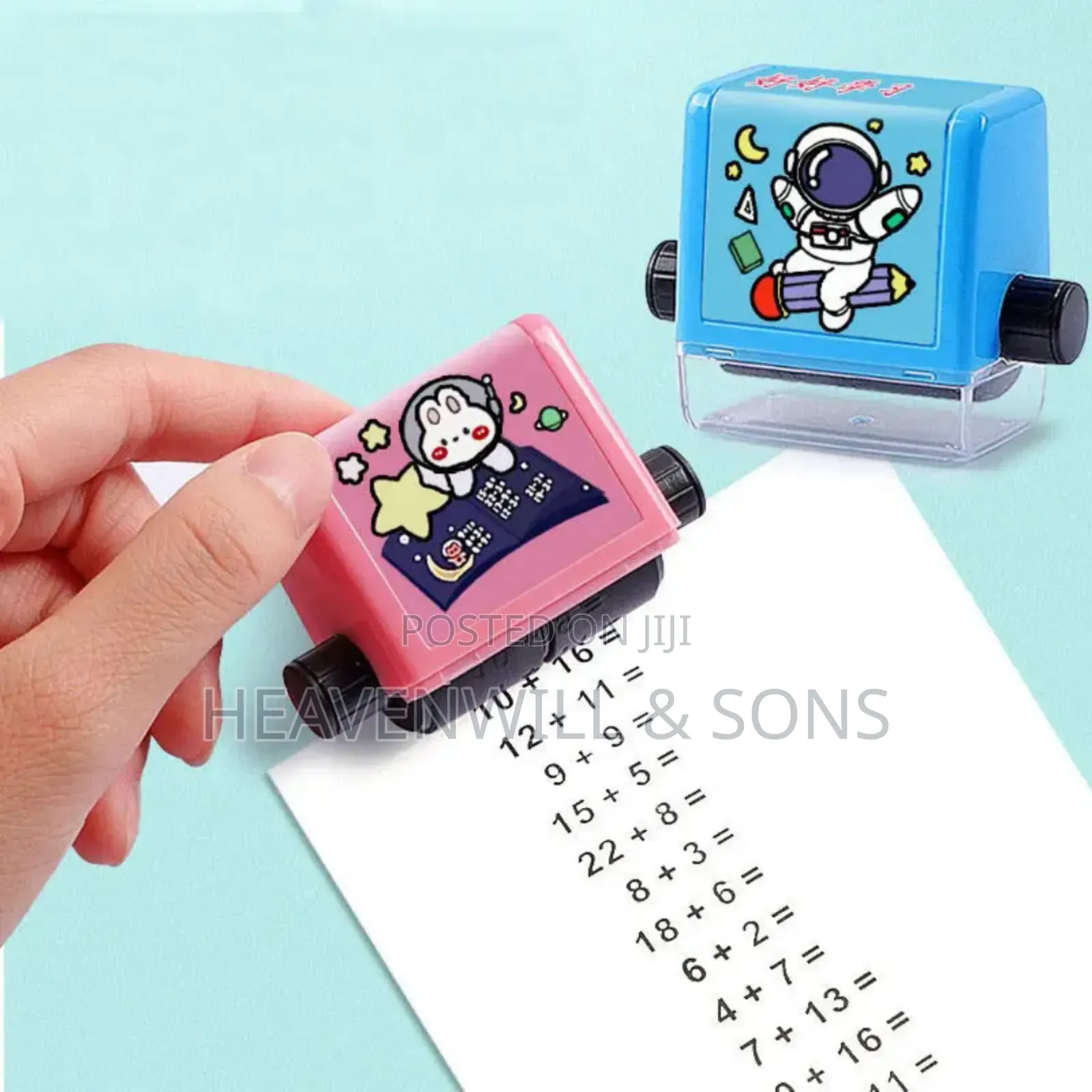 Maths Rolling Stamp Print Mathematics Questions For Primary-school