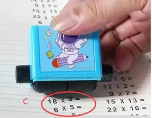 Maths Rolling Stamp Print Mathematics Questions For Primary-school