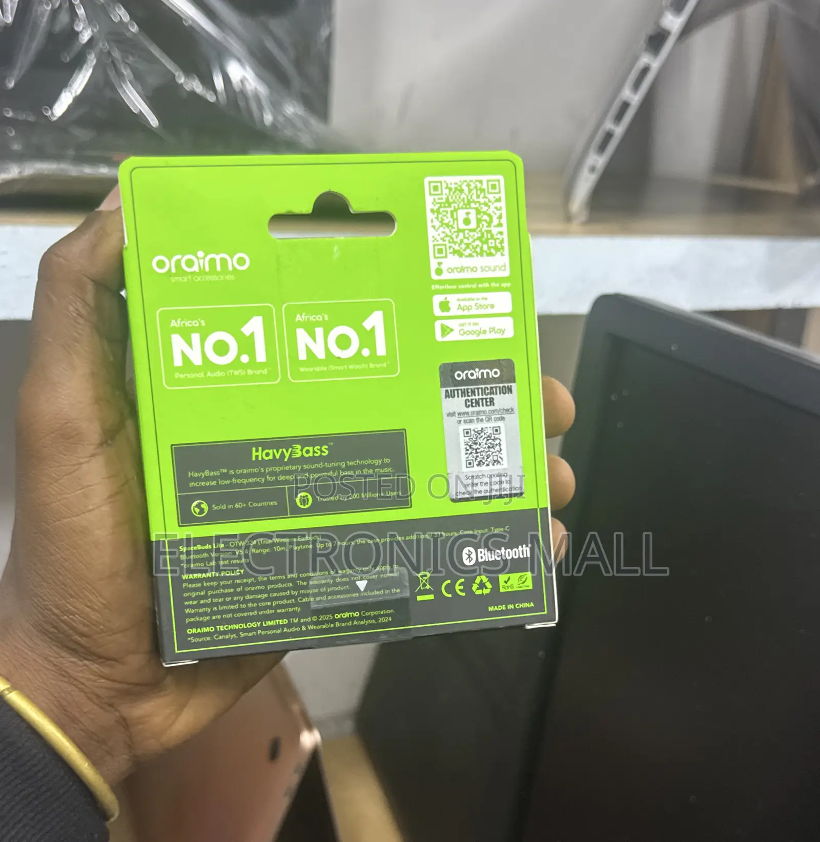 Oraimo Space Buds Lite (Ear Buds)