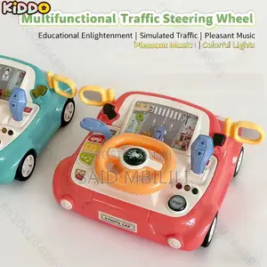 Simulation Steering Wheel Toys Driving Car Electric