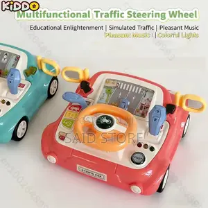 Simulation Steering Wheel Toys Driving Car Electric