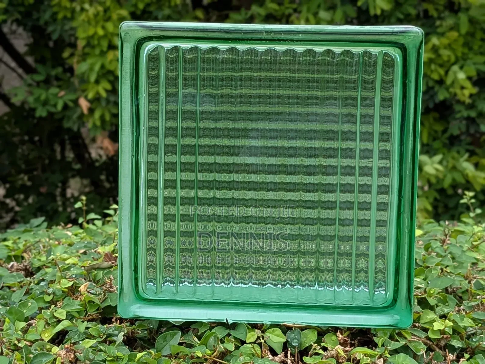 Glass Blocks Colored 19x19x8cm