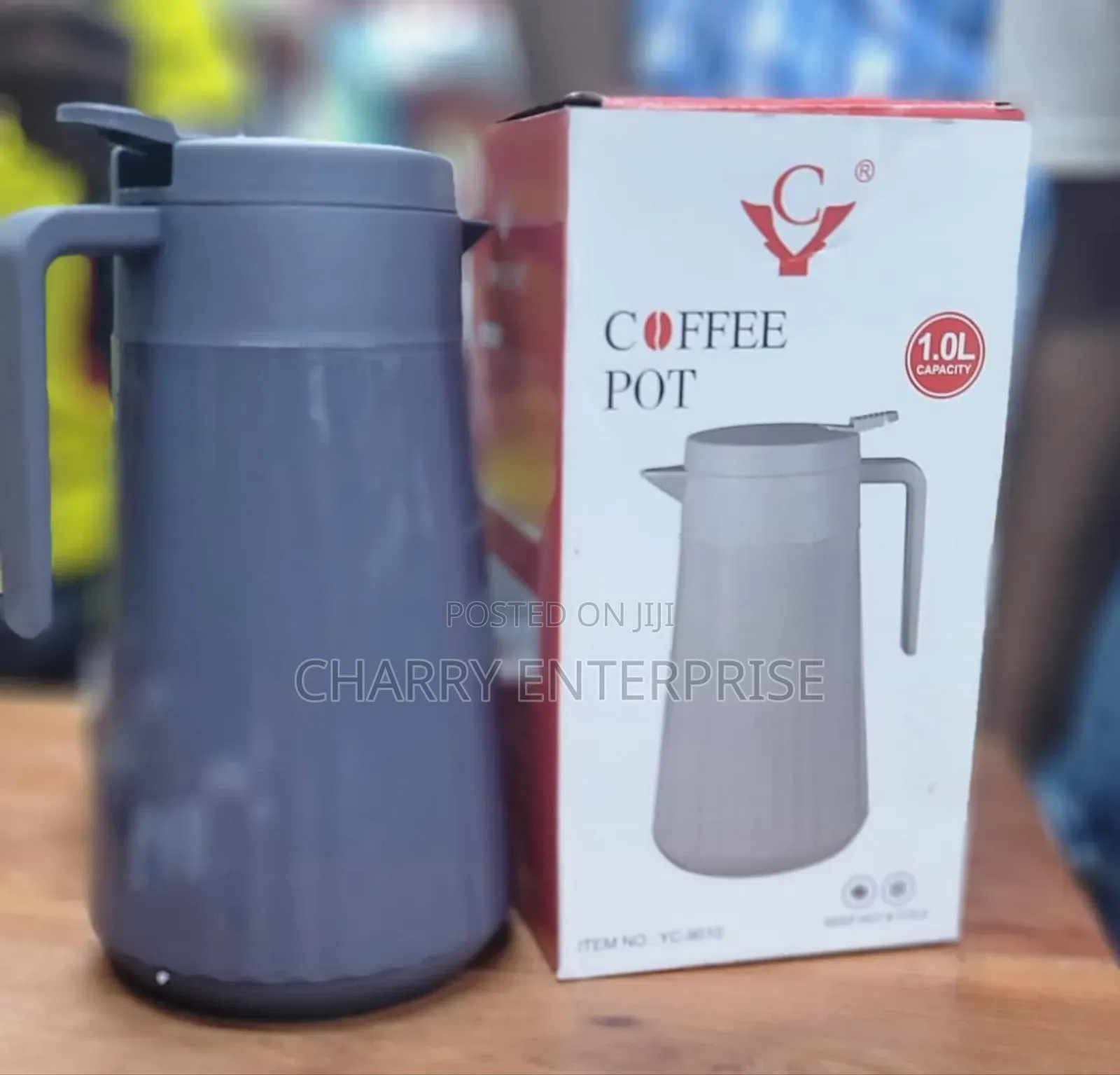 Coffee, Tea and Hot Water Pot Jug for Both Hot and Cold