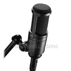At2020 Style XLR Condenser Microphone for Podcast Studio Recording