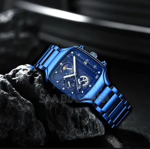 Nibosi Classic Watch Blue Water Resistant