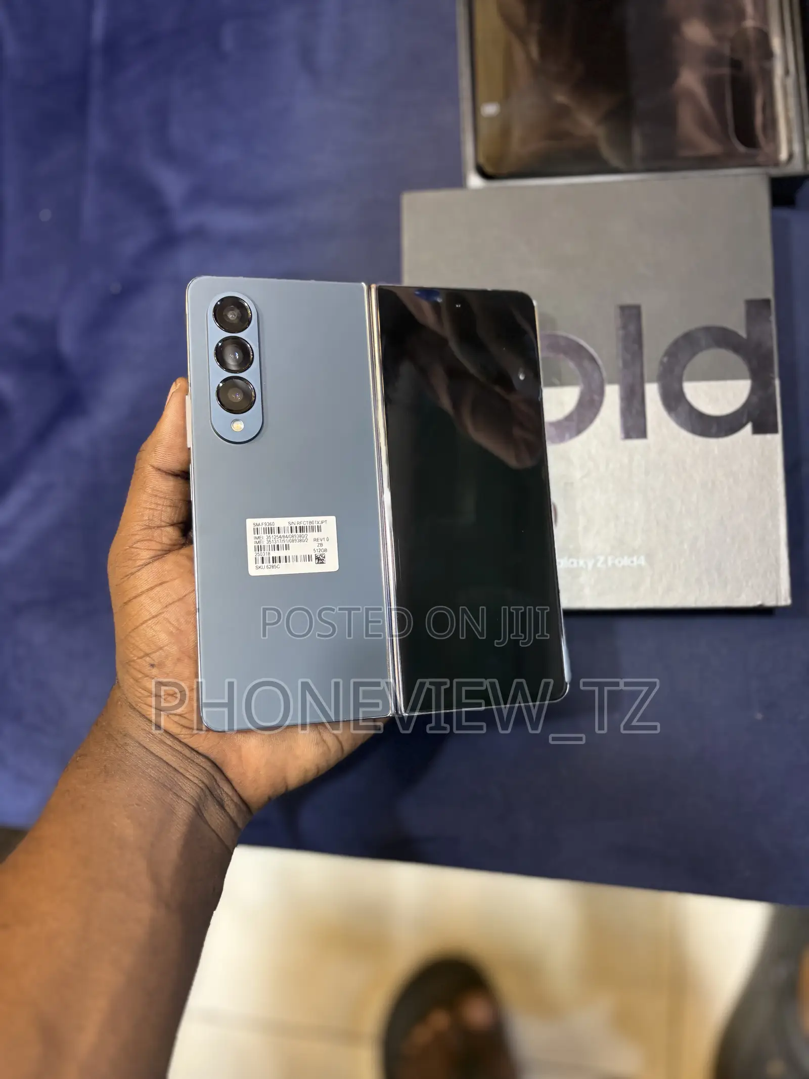 New Samsung Galaxy Z Fold4 256 GB Black