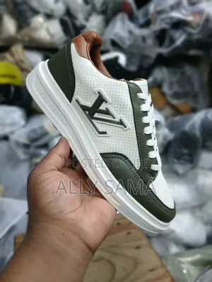 Men's Sneakers Louisvuitton Material Leather (3colors)