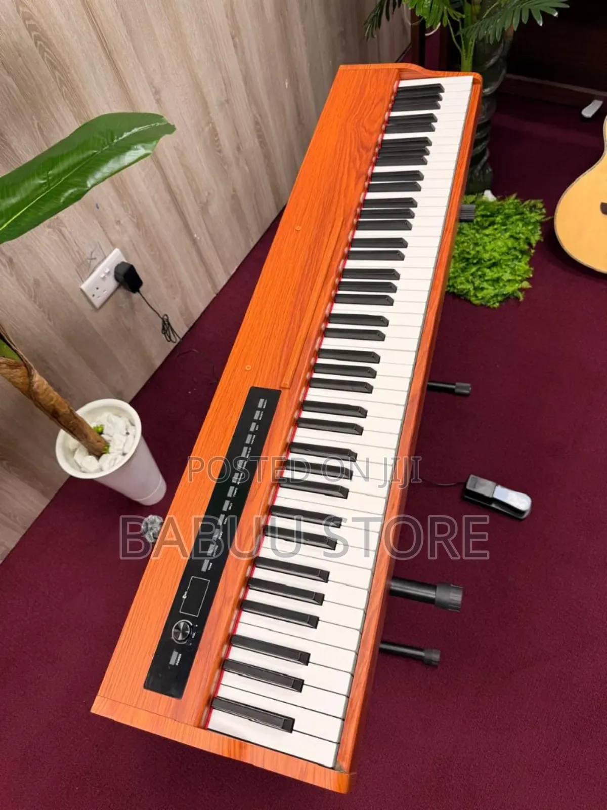 Single Pedal Keys 88 . Rangi Orange