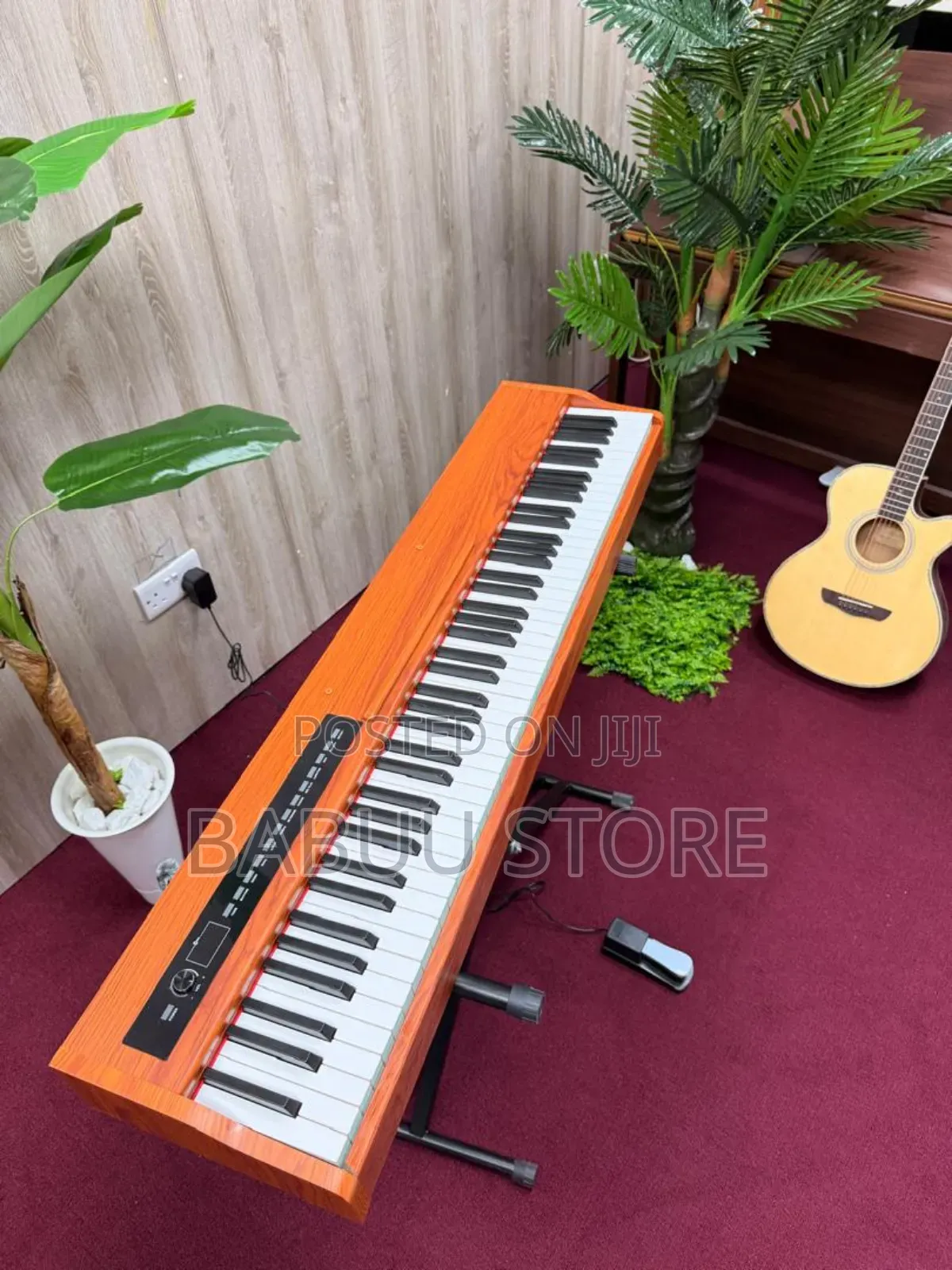 Single Pedal Keys 88 . Rangi Orange