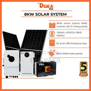 8kw Solar System – 10kwh Battery, 8kw Inverter