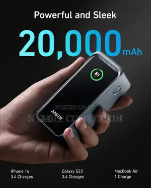 Anker Prime 20,000mah Power Bank (200w)