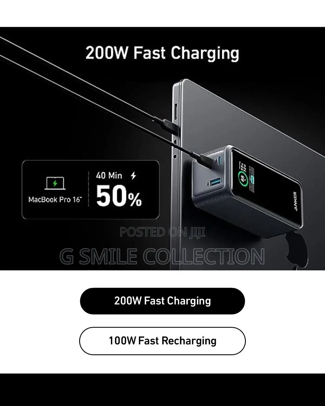Anker Prime 20,000mah Power Bank (200w)