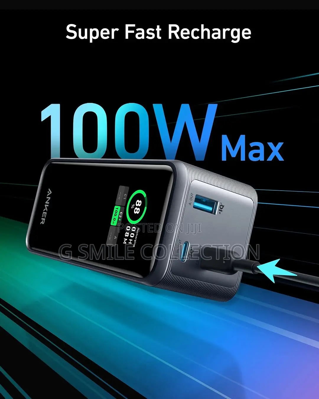 Anker Prime 20,000mah Power Bank (200w)