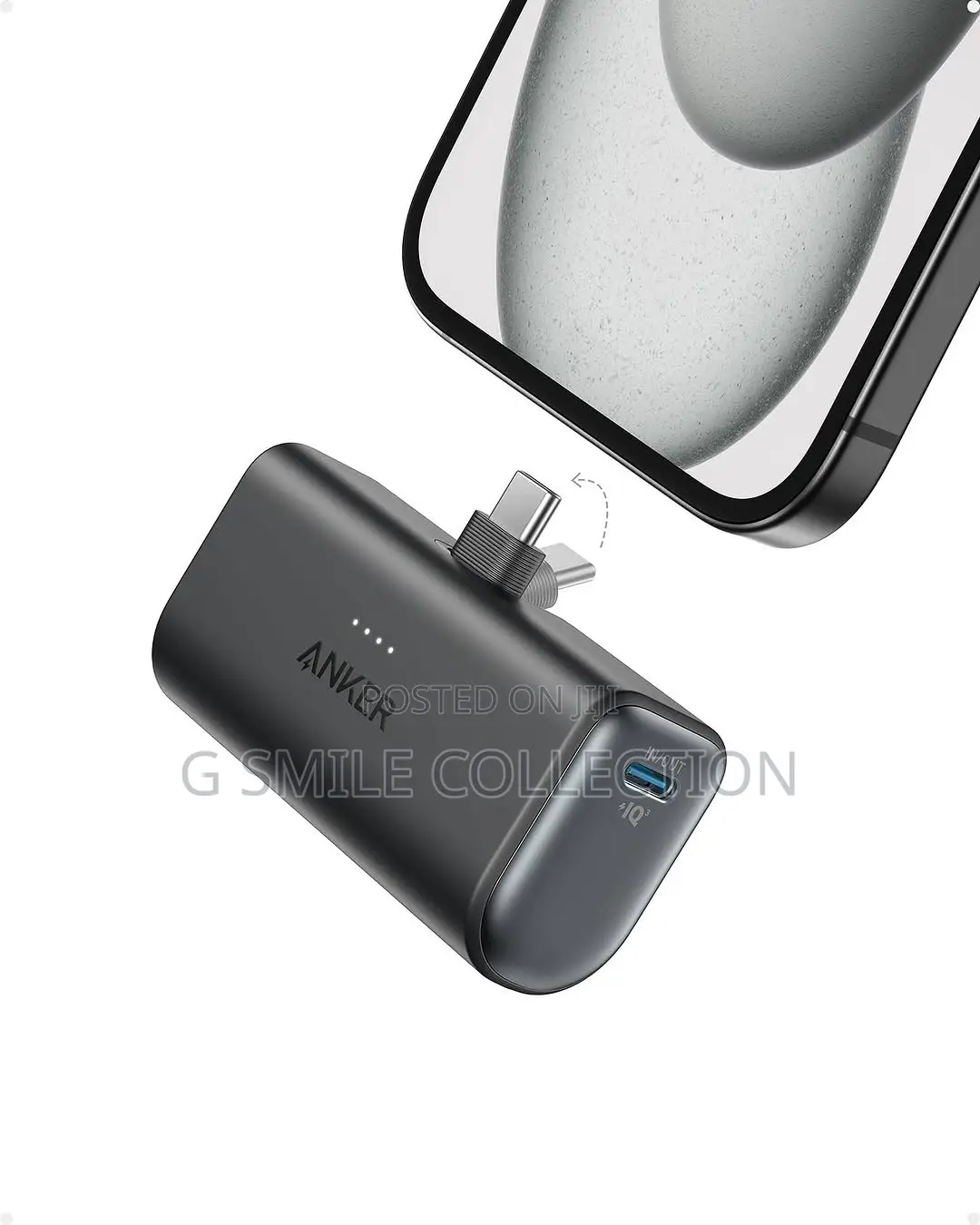 Anker Nano Power Bank (22.5w, Built-in Usb-c Connector)