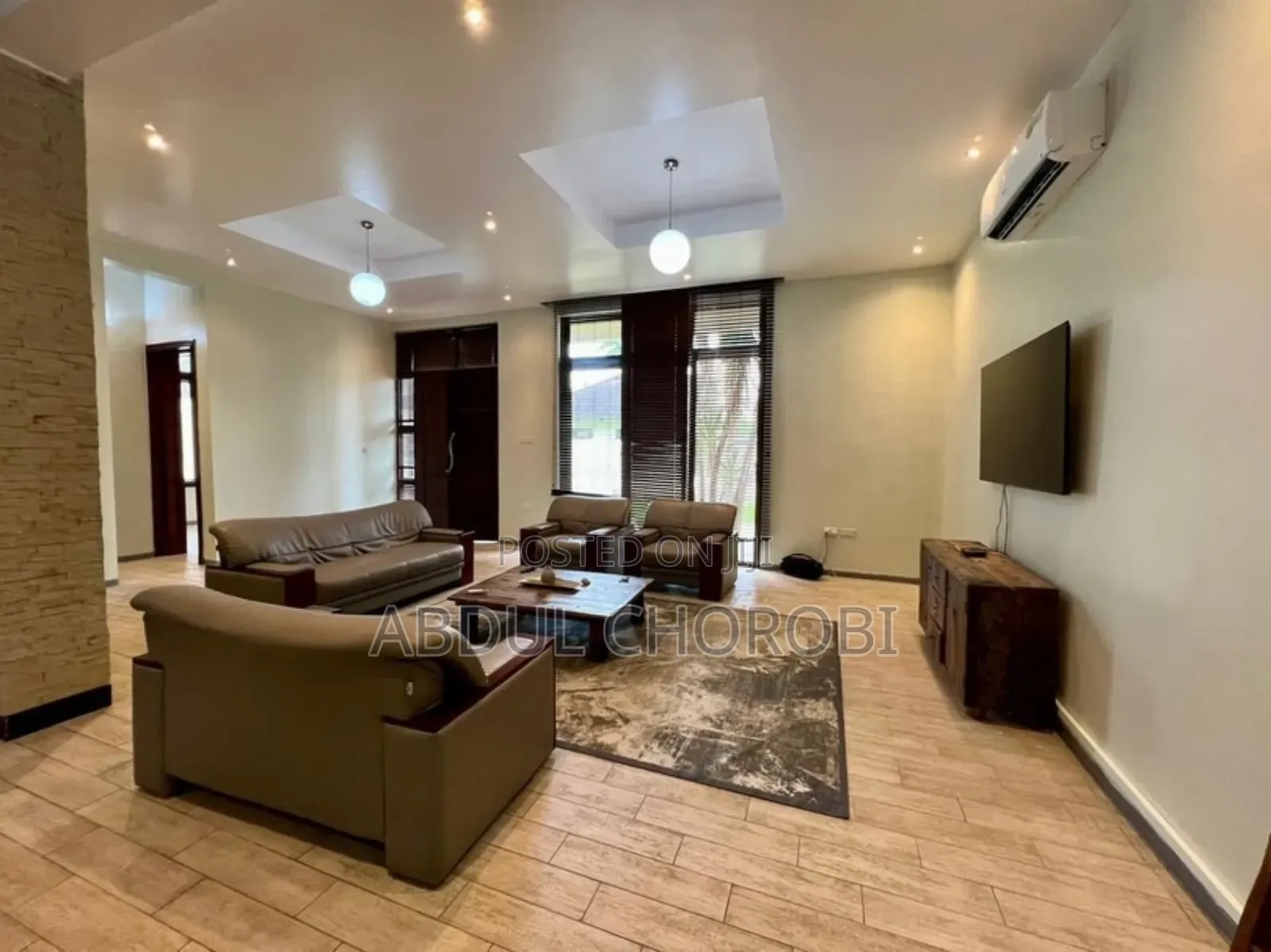 Furnished 4bdrm Bungalow in Mikocheni for rent