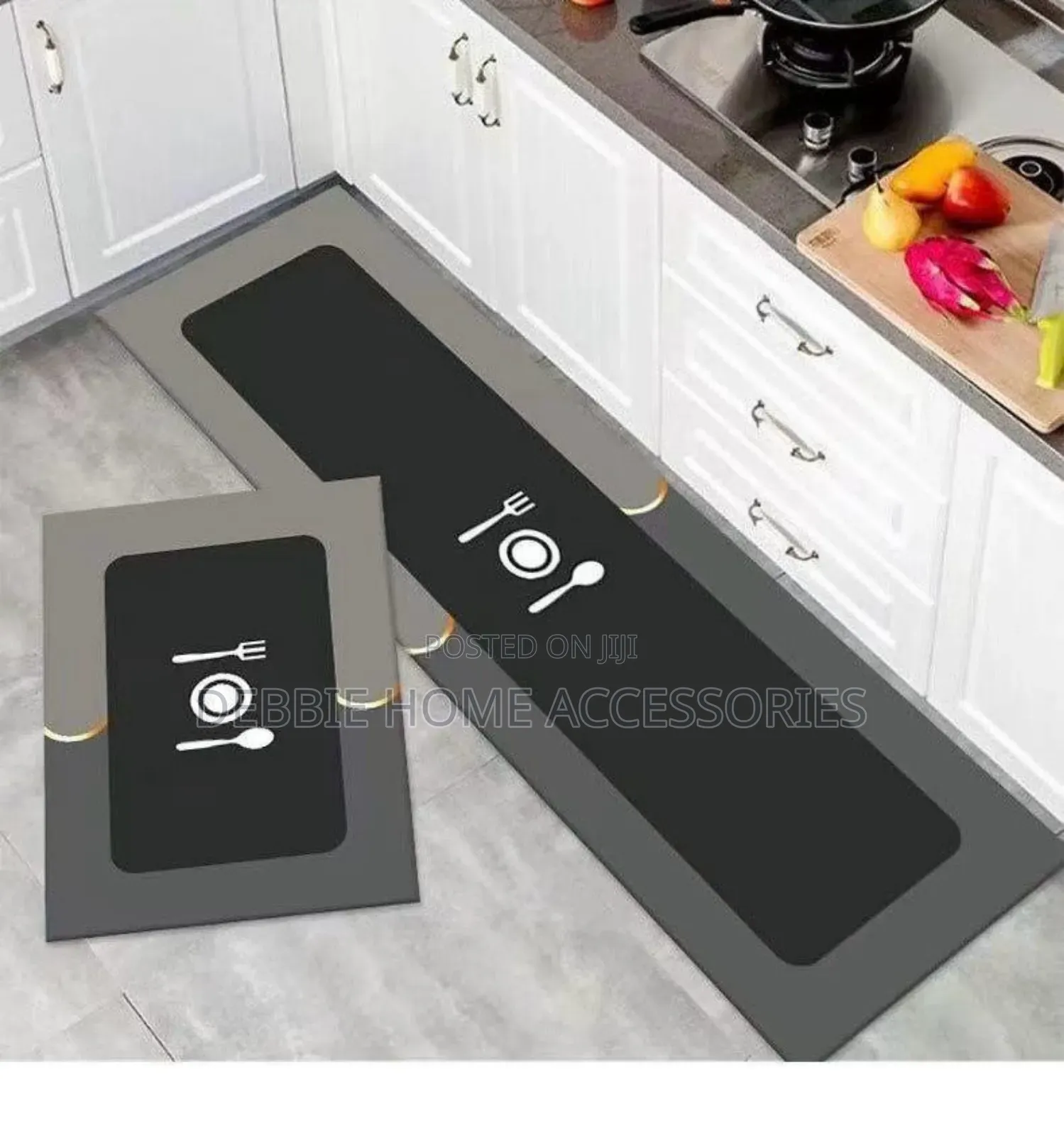 Mat for Kitchen Waterproof (2 in 1)