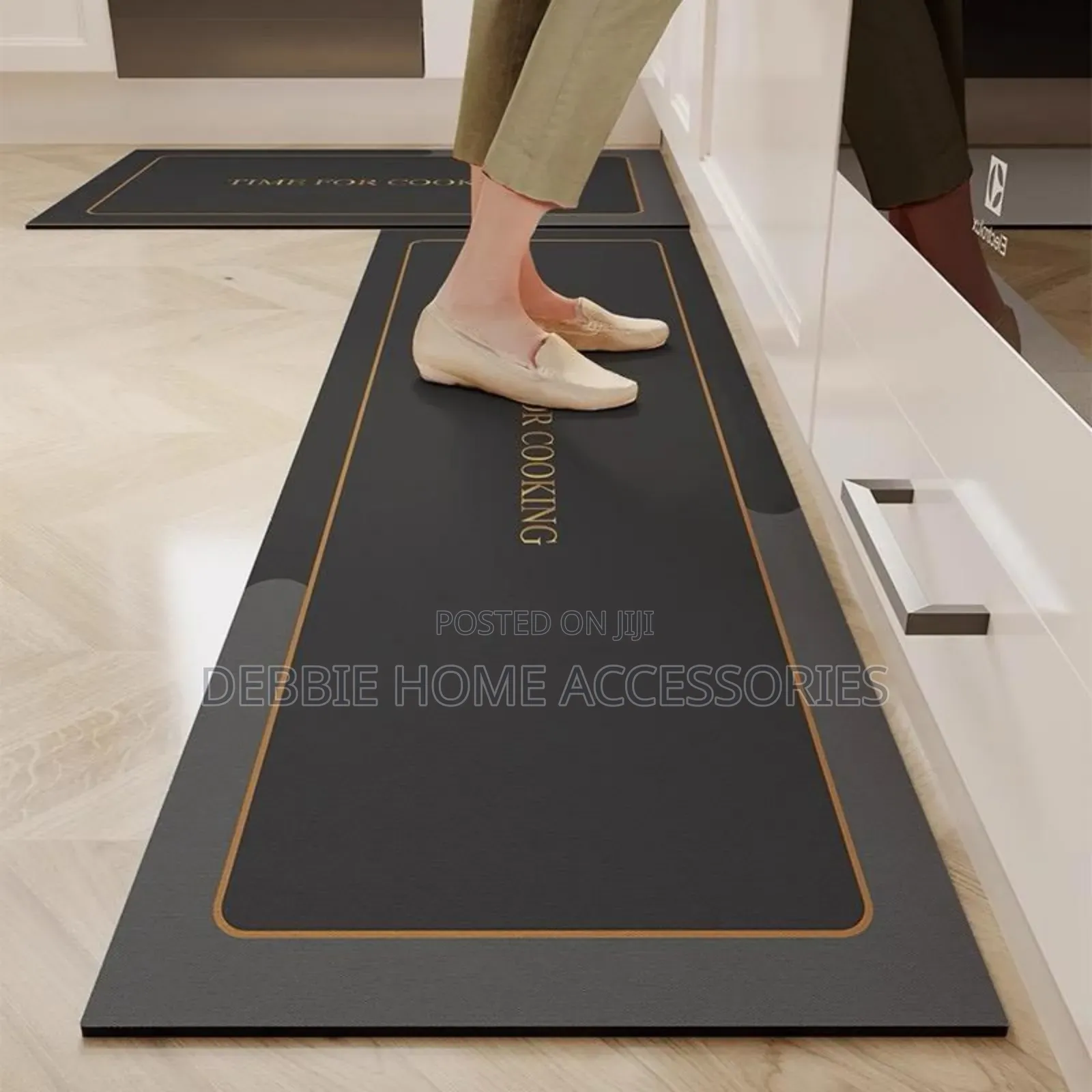 Mat for Kitchen Waterproof (2 in 1)