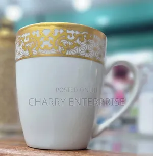 Ceramic Milk Cup or Mug. For Serving Milk, Coffee, Tea, or Gravies.