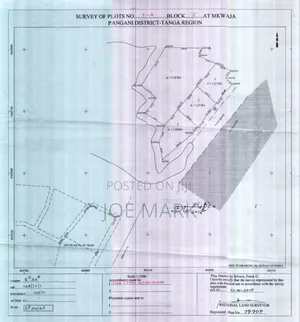 Beach Plot for Sale at Pangani