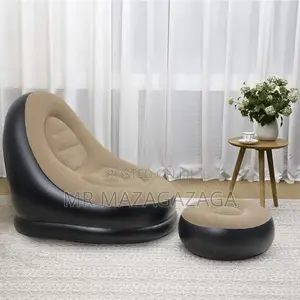 Inflatable Air Sofa With Resting Stool