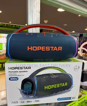Hopestar A65 300w Portable Bluetooth Speaker With 1 Mic (Dark Blue)