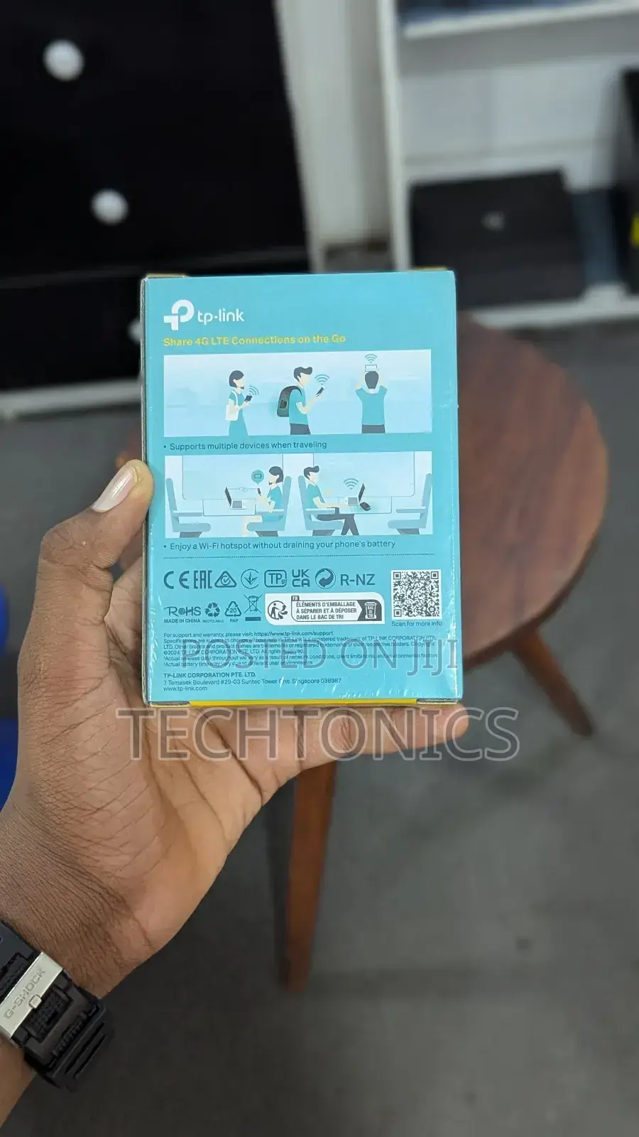  Tp-Link 4g Lte Mobile Wifi Kasi Ya Ajabu Plug Play • Portable •
