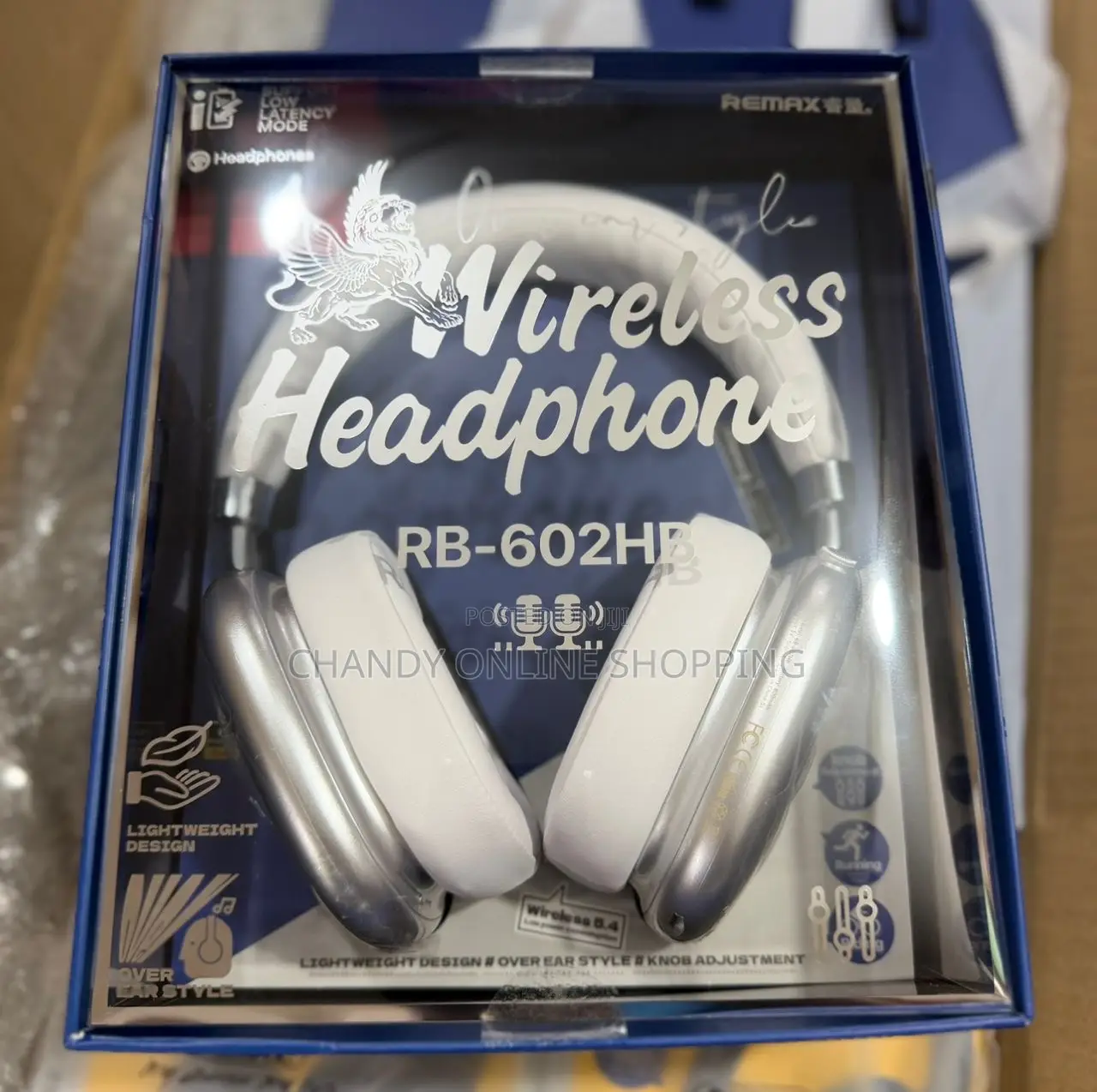 Remax Rb-100hb Over-Ear Wireless Bluetooth Headphone