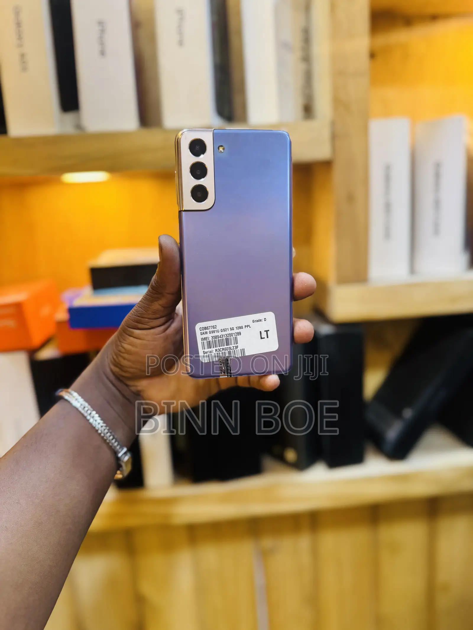 Samsung Galaxy S21 5G 128 GB Purple