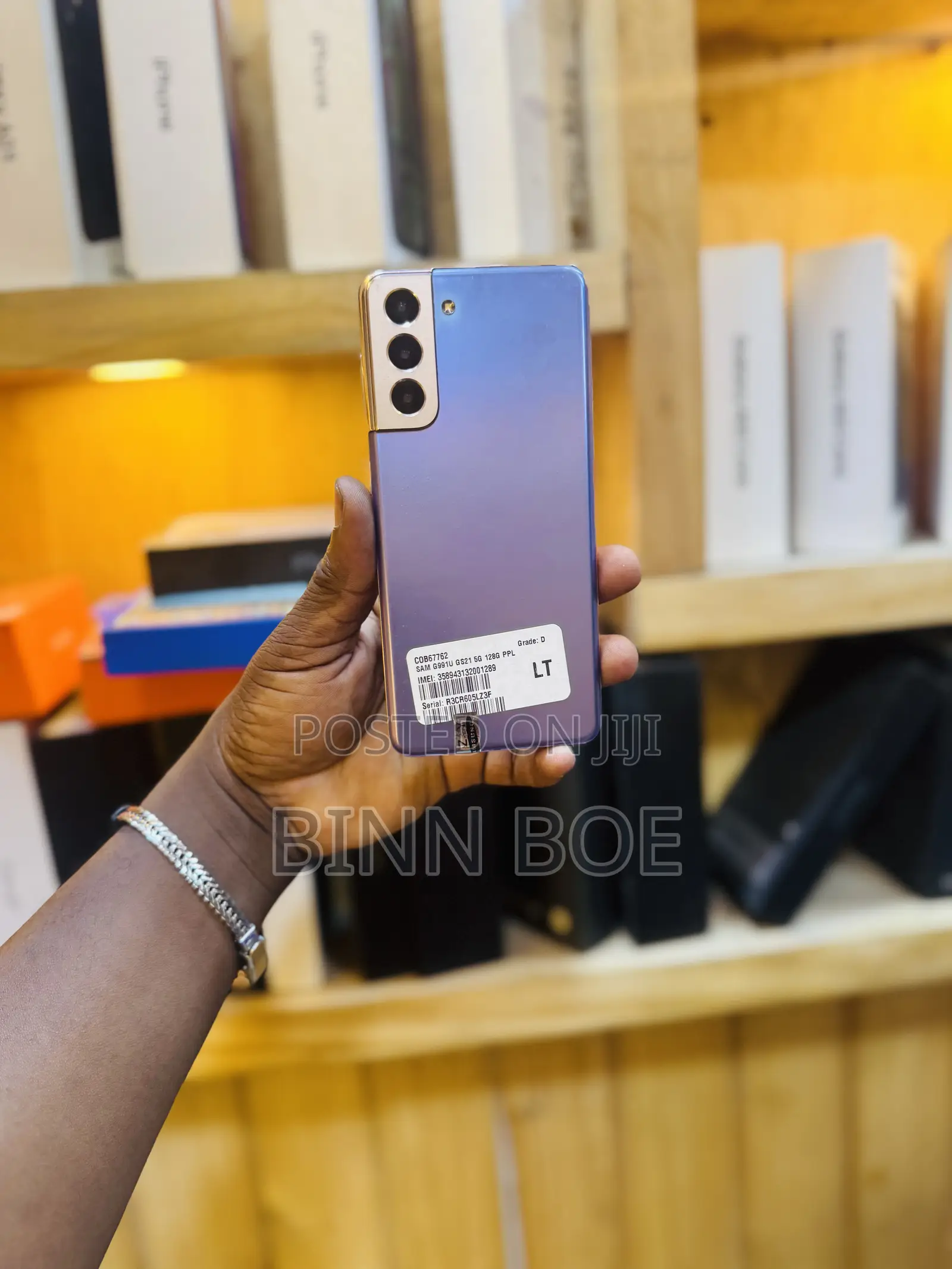 Samsung Galaxy S21 5G 128 GB Purple