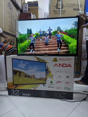 Tv Double Glass 32 Inches With Bluetooth