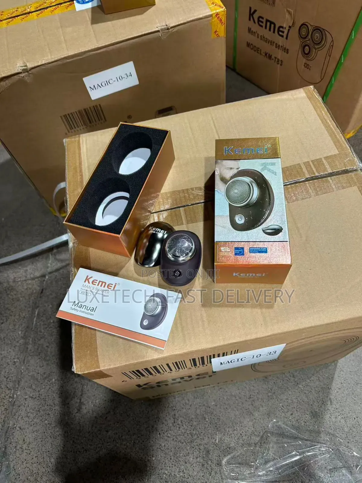 Kemei Km-T21 Rechargeable Electric Shaver Portable Mini Razor