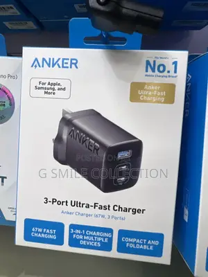 Anker Charger (67w, 3 Ports)