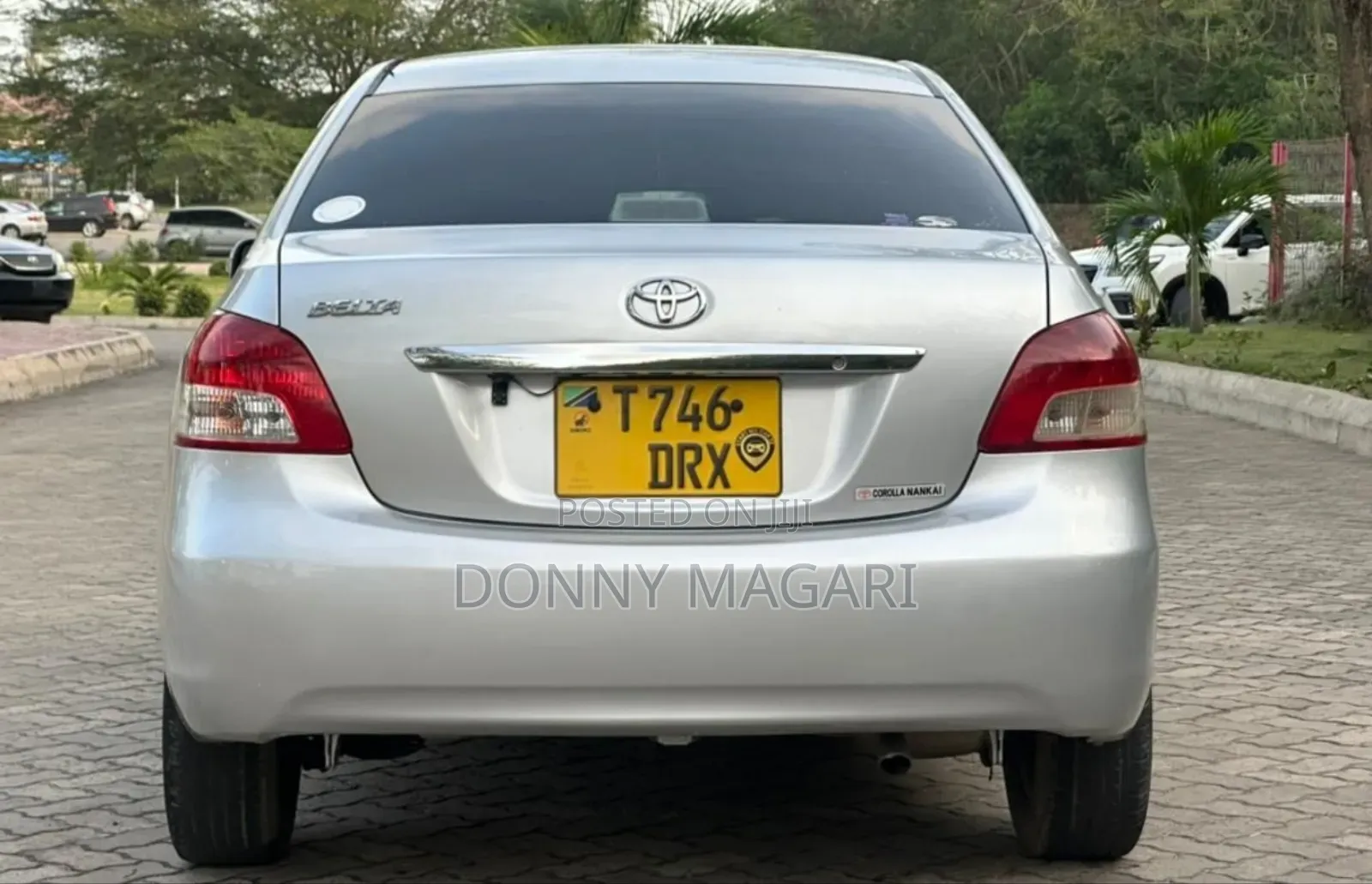 Toyota Belta 2008 Silver