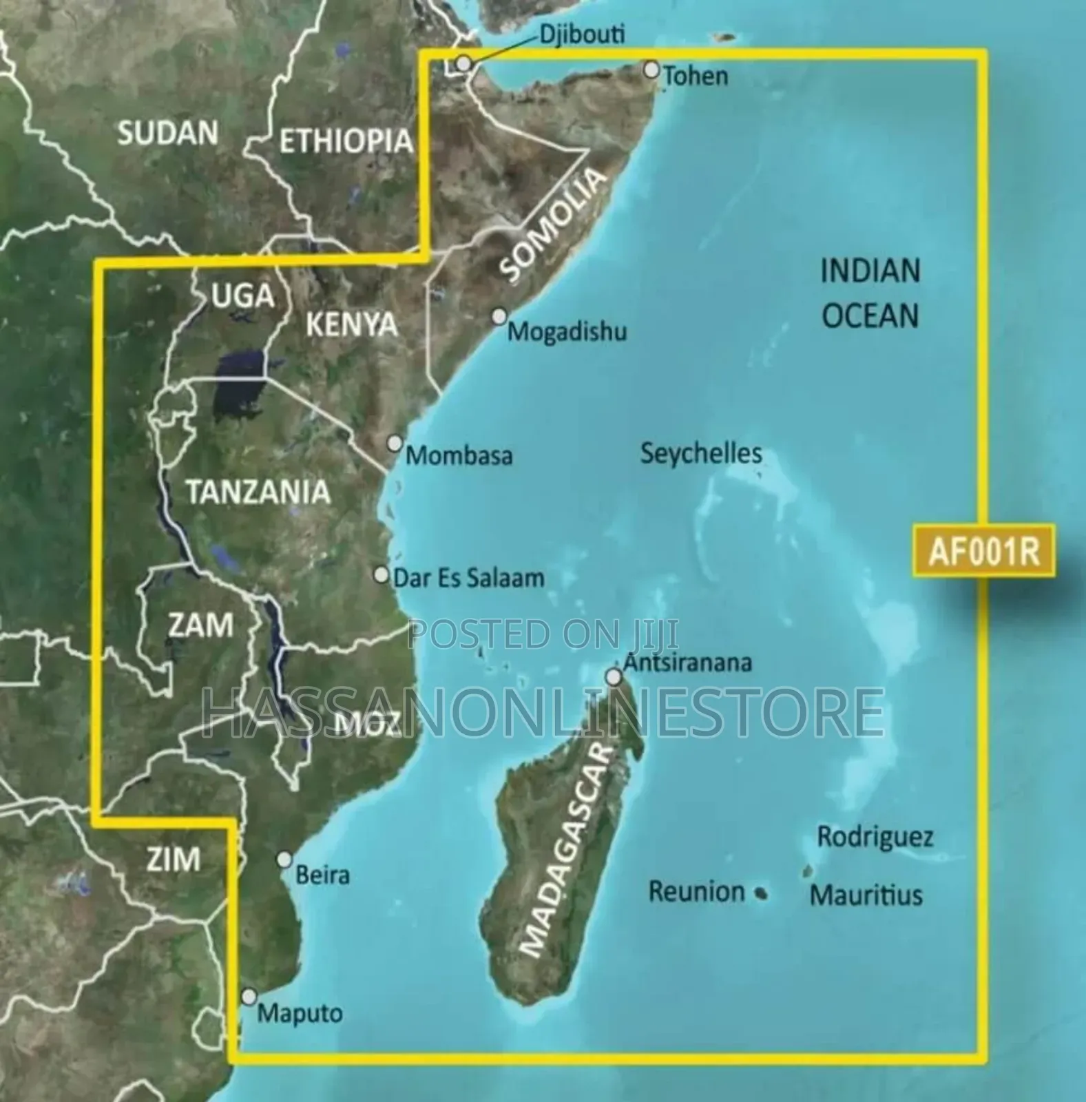 Garmin Bluechart G3 Hd – Hxaf001r – Eastern Africa – Microsd/Sd