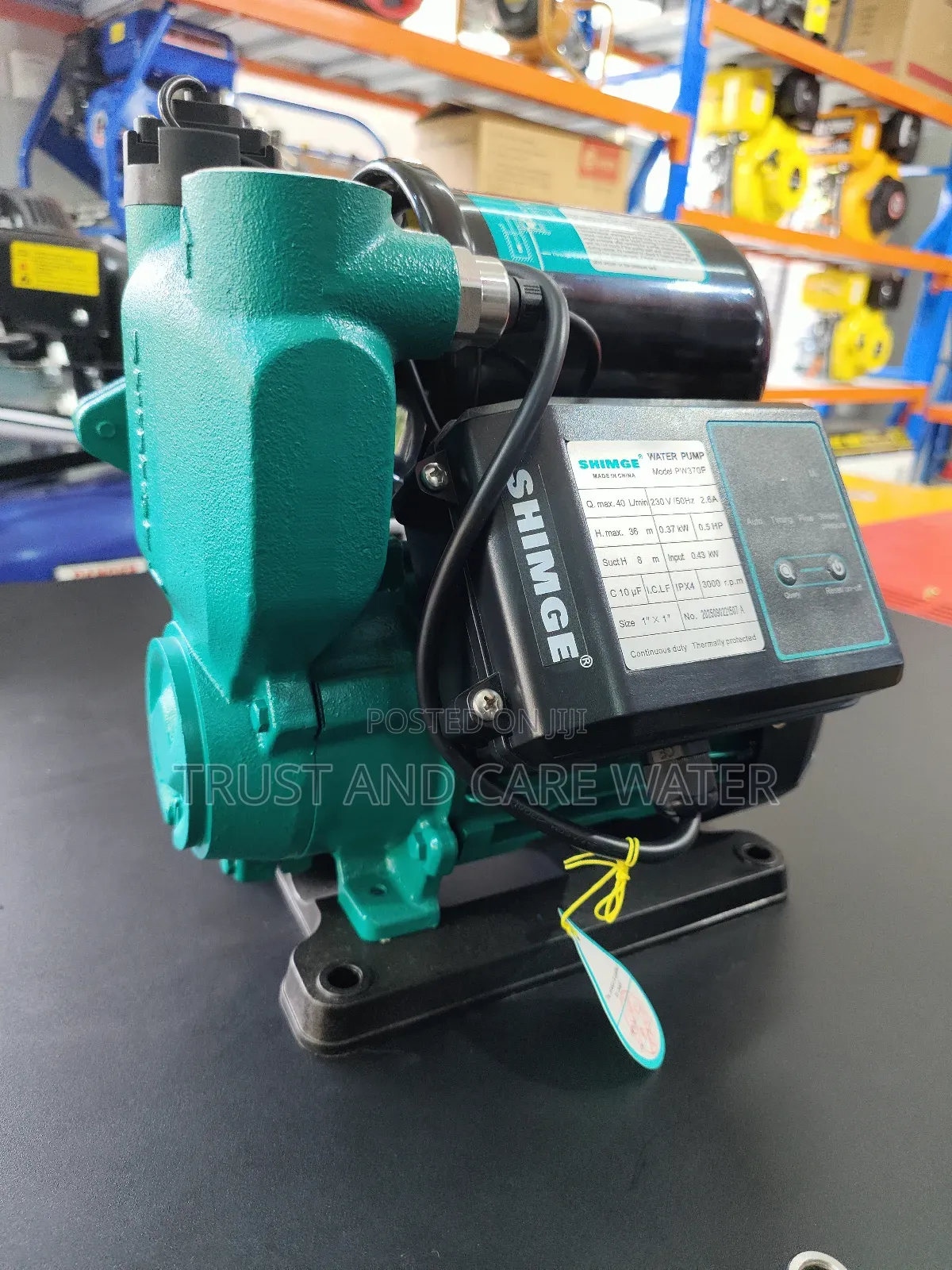 Shimge Surface Pump 0.5hp With Pressure Controller