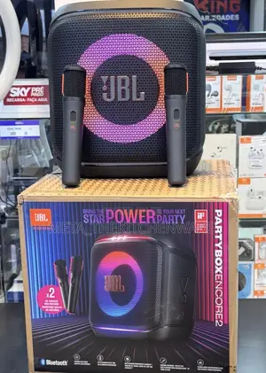 JBL Partybox Encore 2 With 2 Mic 100w