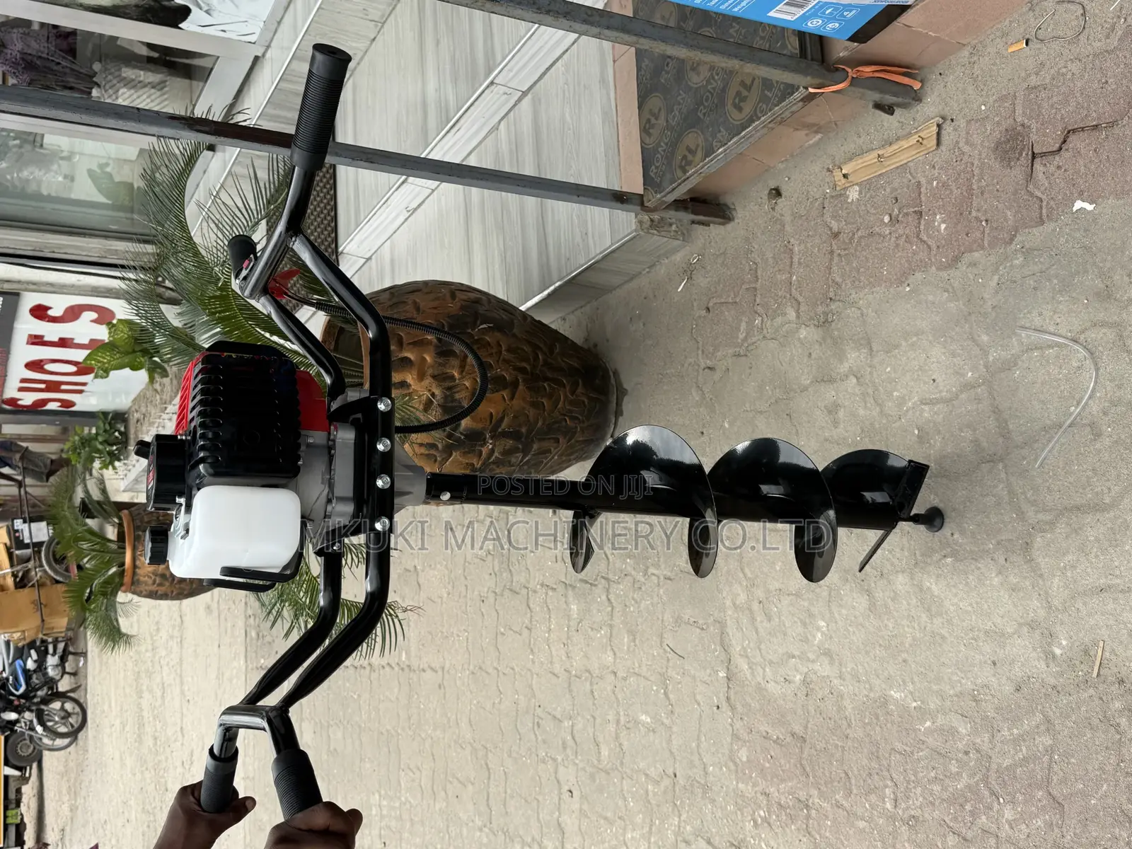 Earth Auger Machine Available