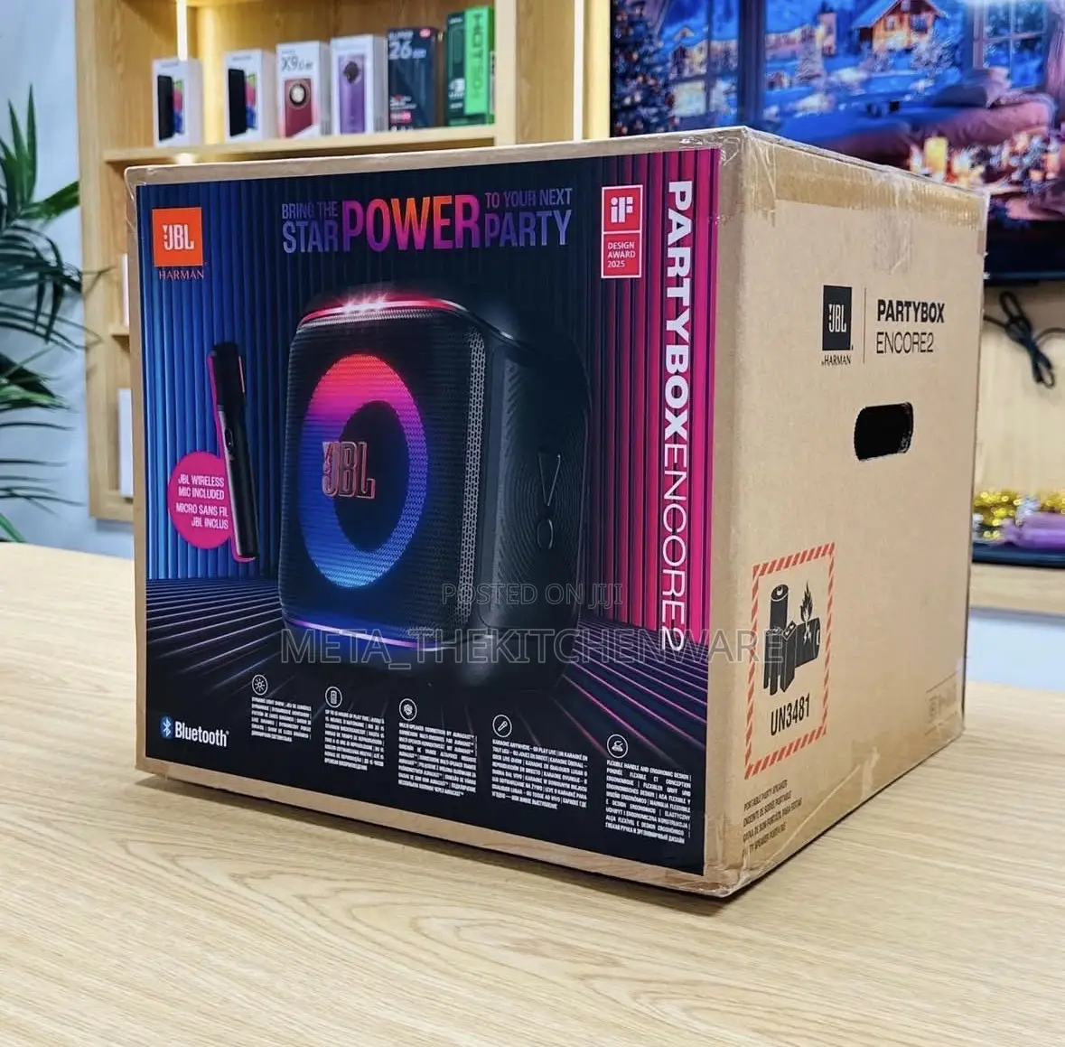 JBL Partybox Encore 2 With 1 Mic