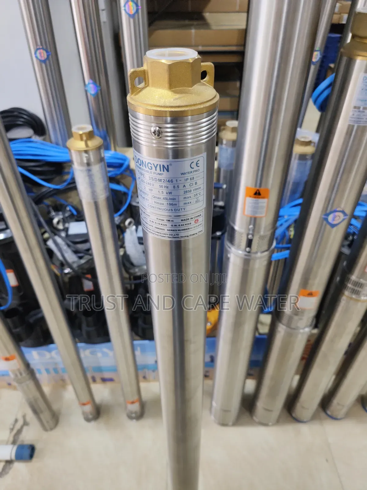 Dongyin Submersible 2hp(Nyembamba)