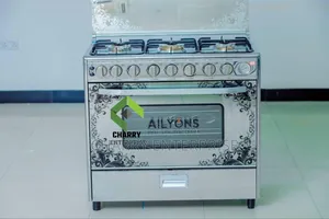 Alyons Free Standing Full Gas Cooker 5 Burners Gas Oven
*Size 60x90*