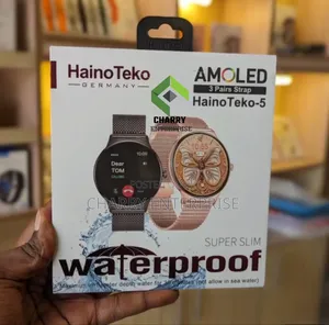 Hainoteko-5 Lady Watch Water Proof Amoled Contact Message Music