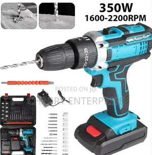 Alihuang 48v Cordless Drill Machine Tool Kit Yenye Nguvu