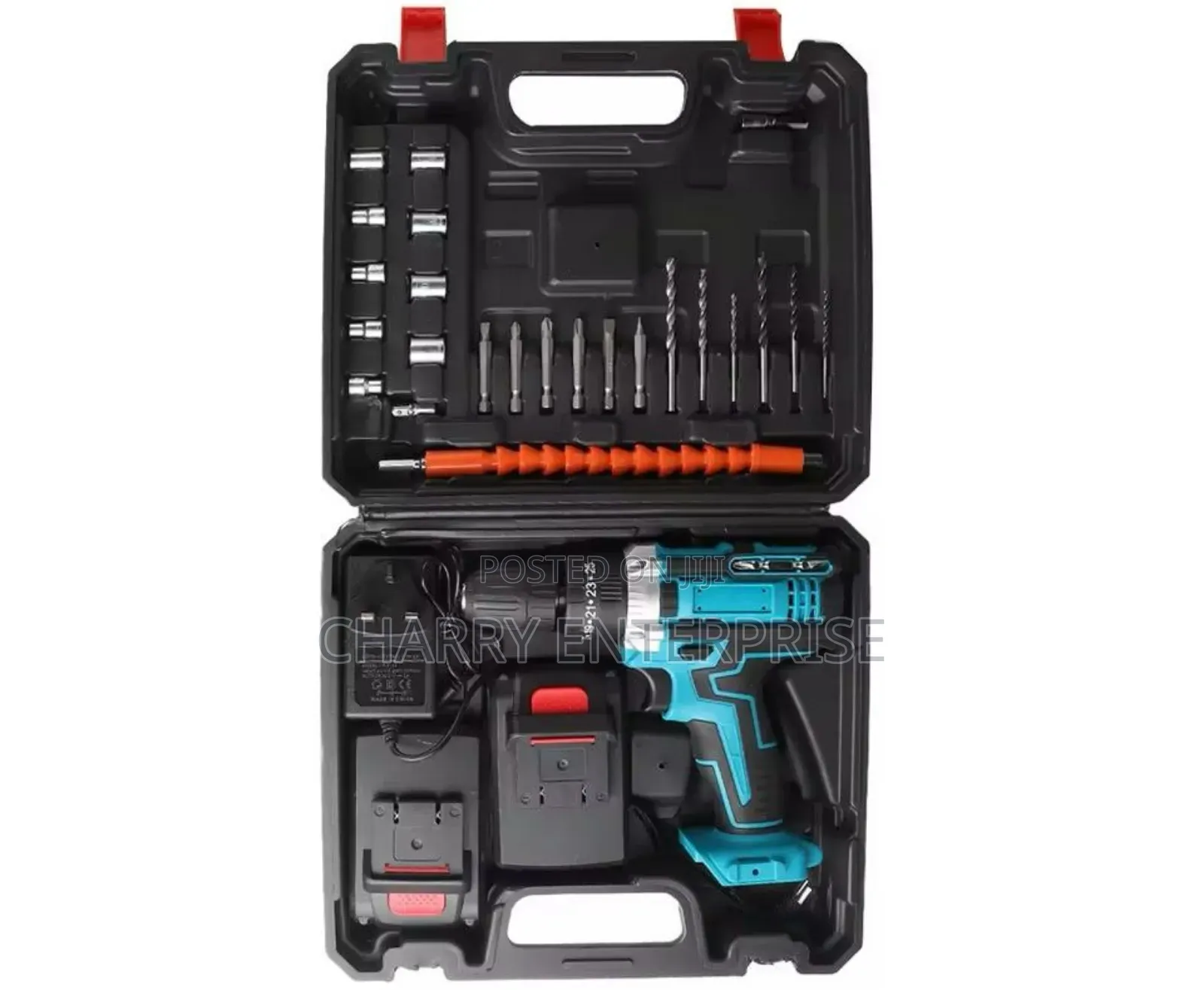 Alihuang 48v Cordless Drill Machine Tool Kit Yenye Nguvu