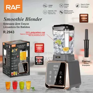 Raf 2l Electric Smoothie Blender With Digital Display Multi-Function