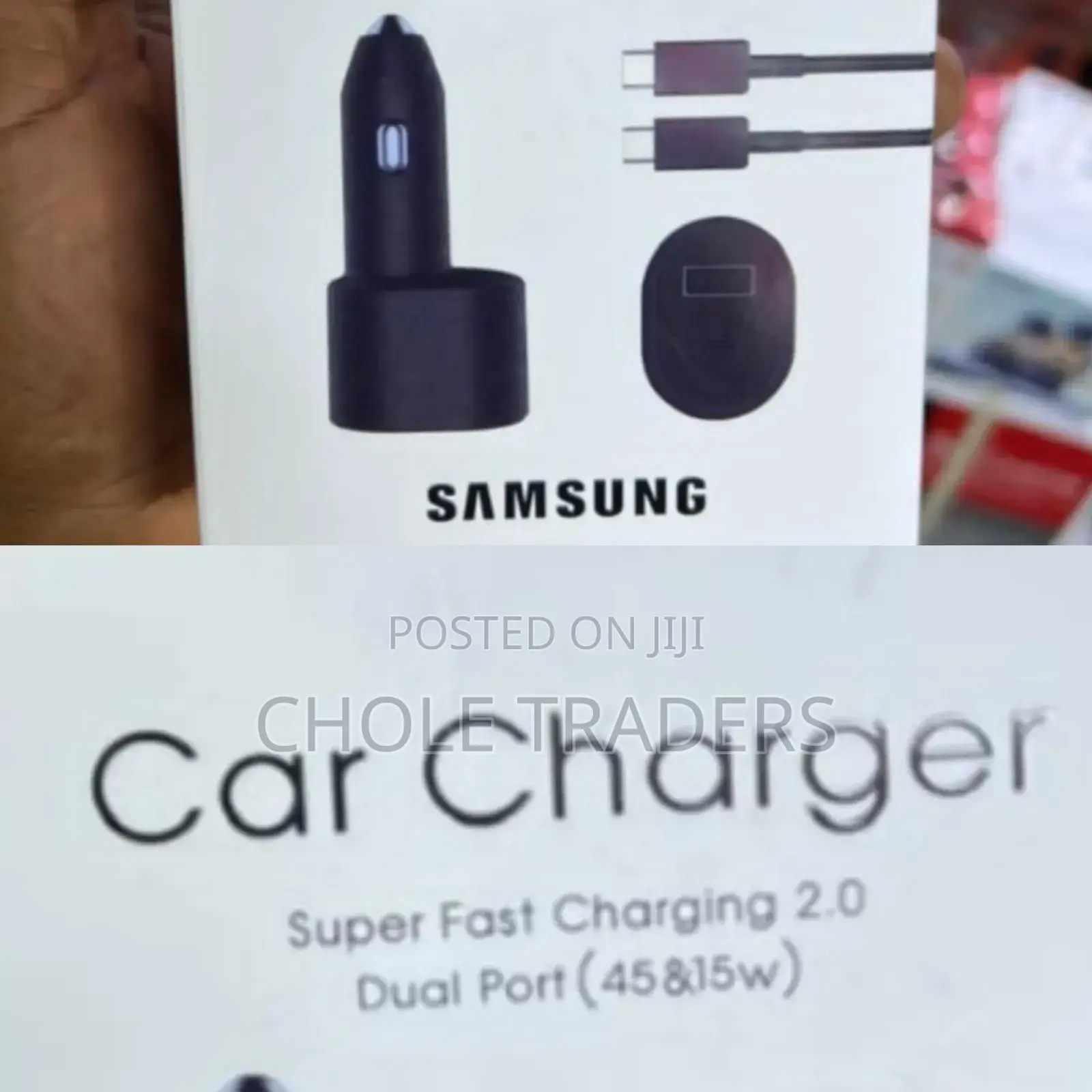 Dual Port Samsung Car Charger